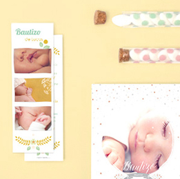 Tarjetas de bautizo