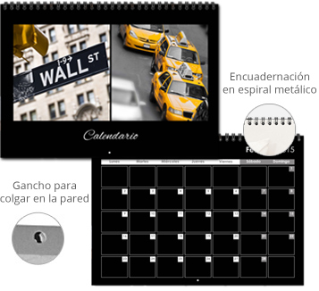 Calendarios de pared doble A3