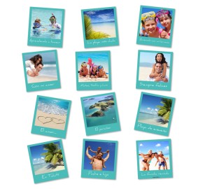 fotos imantadas colores variados