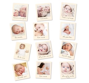 fotos imantadas instantanea crema