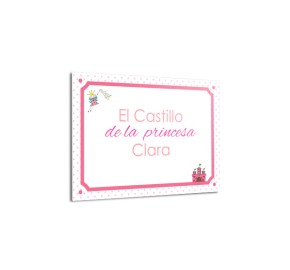 placas de puerta princesa
